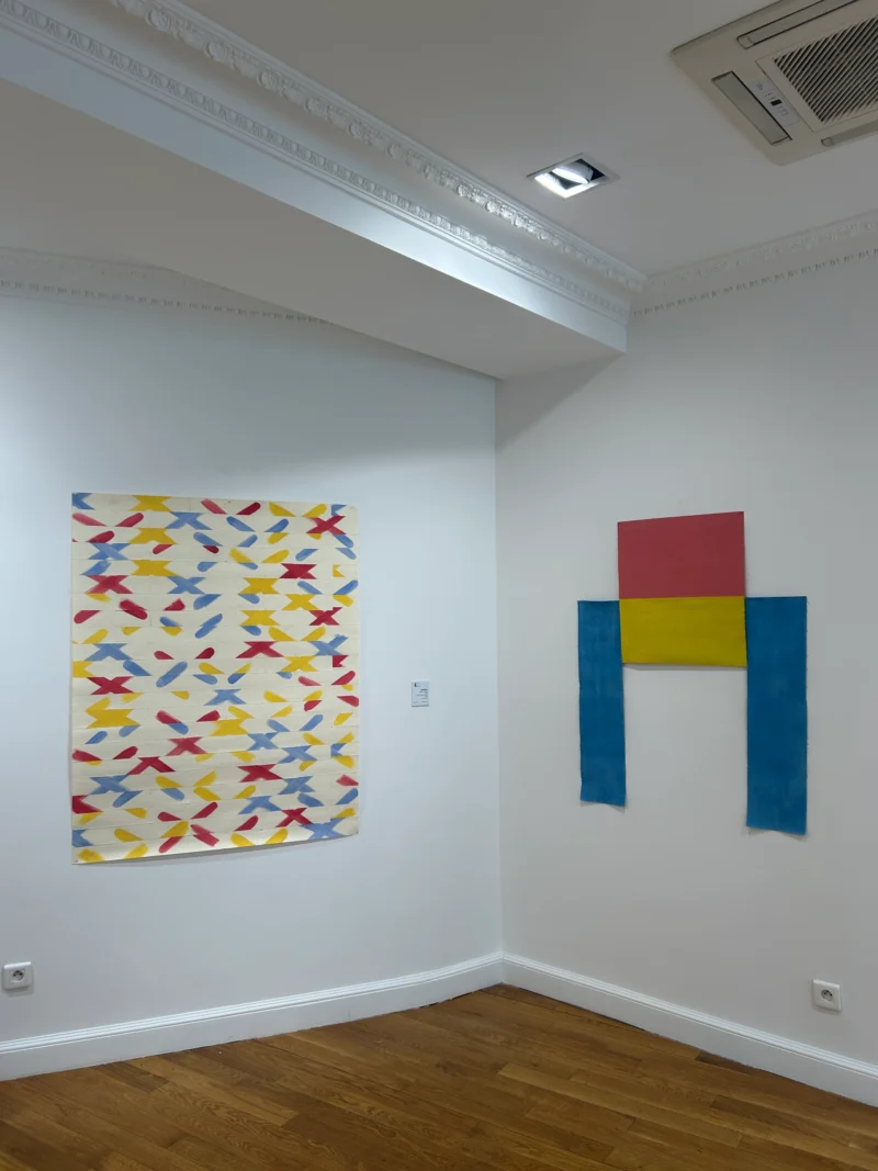 Installation shot from Louis Cane, @ Galleria d’Arte Maggiore g.a.m.
