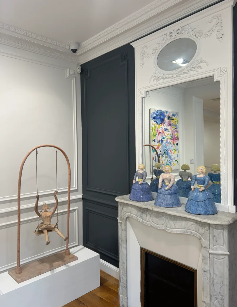 Installation shot from Louis Cane, @ Galleria d’Arte Maggiore g.a.m.