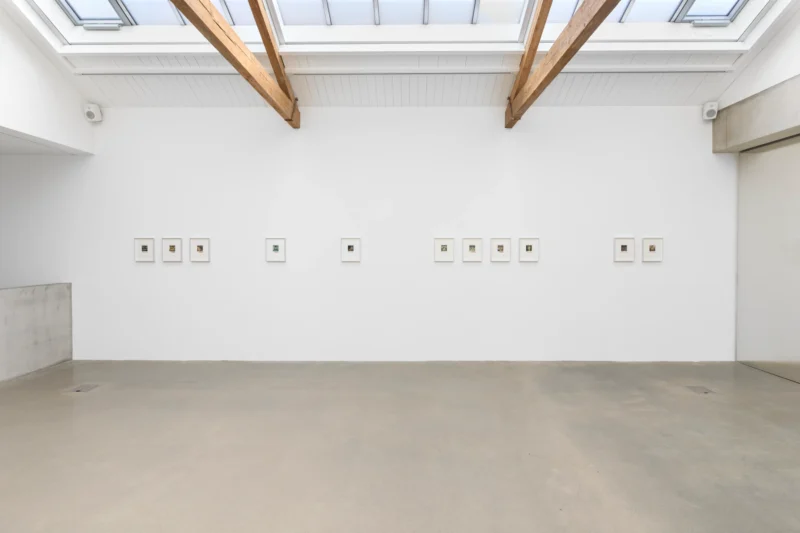 Installation shot from Les Krims: Fictcryptokrimsographs, @ Graces Mews