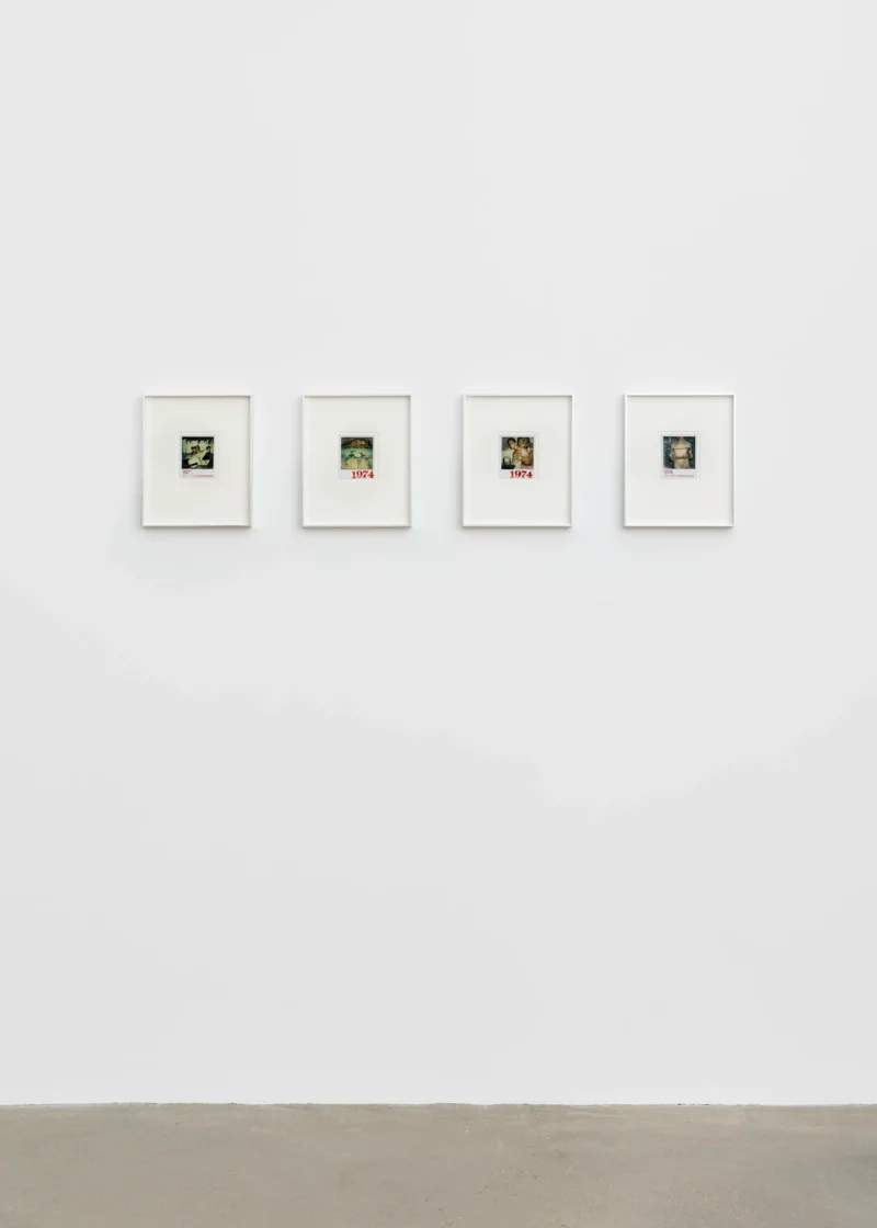 Installation shot from Les Krims: Fictcryptokrimsographs, @ Graces Mews