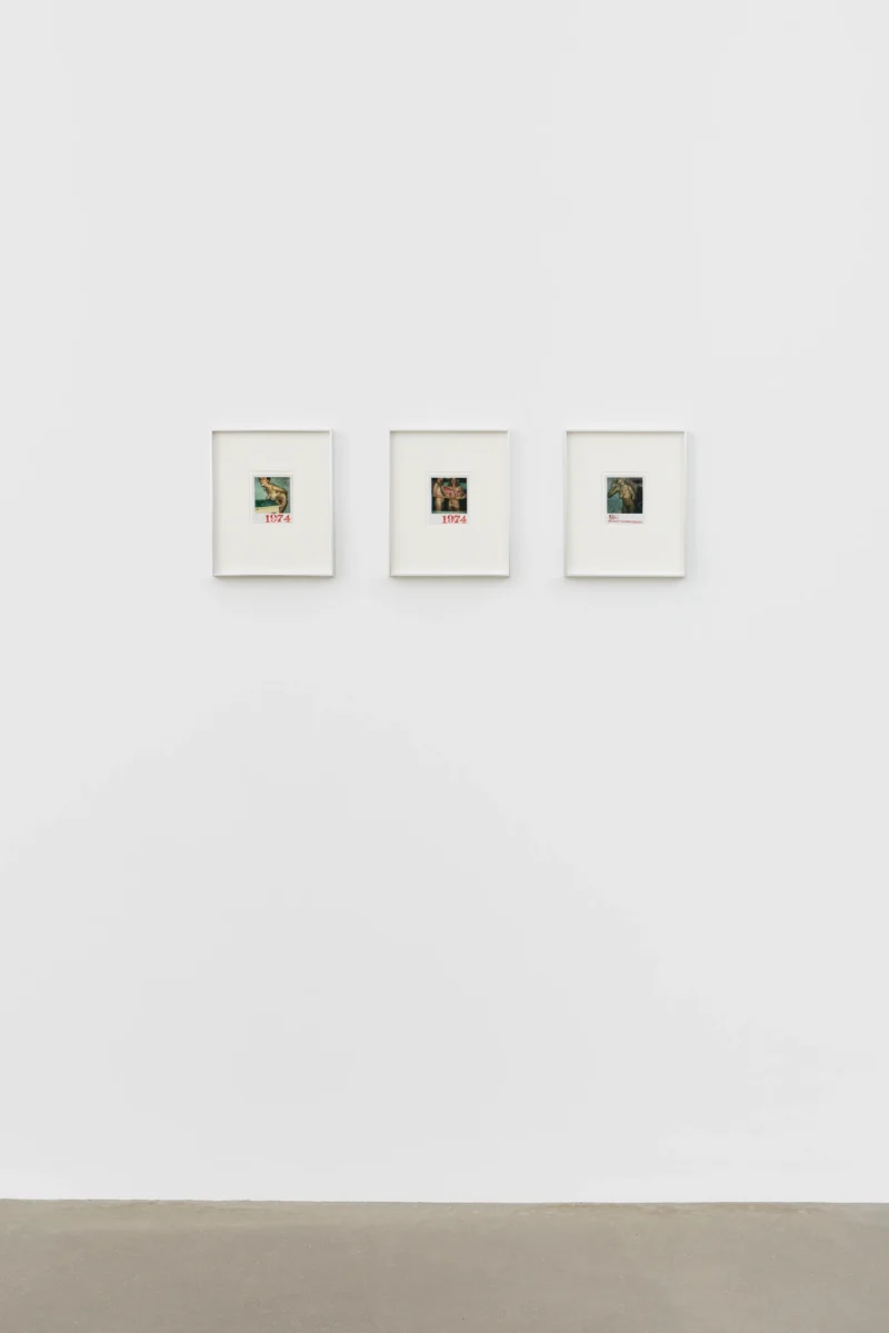 Installation shot from Les Krims: Fictcryptokrimsographs, @ Graces Mews