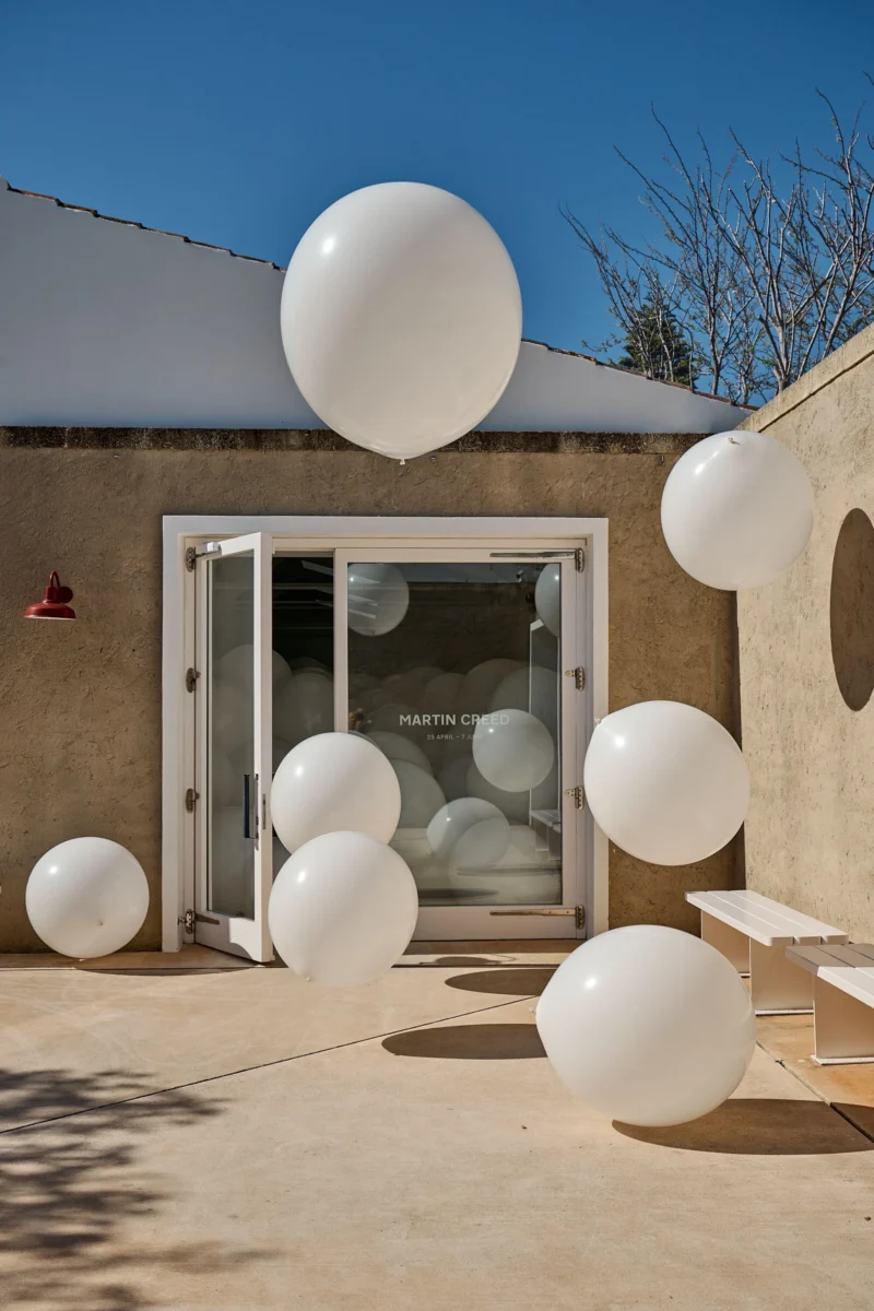 Installation shot from Martin Creed, @ Hauser & Wirth