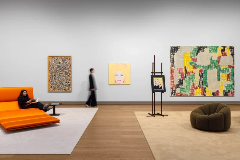 Installation shot from Mise-en-scène, @ Hauser & Wirth