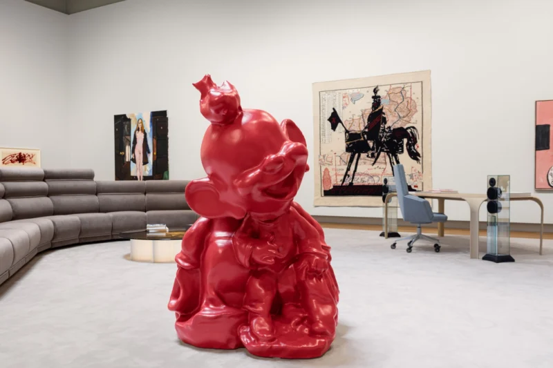 Installation shot from Mise-en-scène, @ Hauser & Wirth