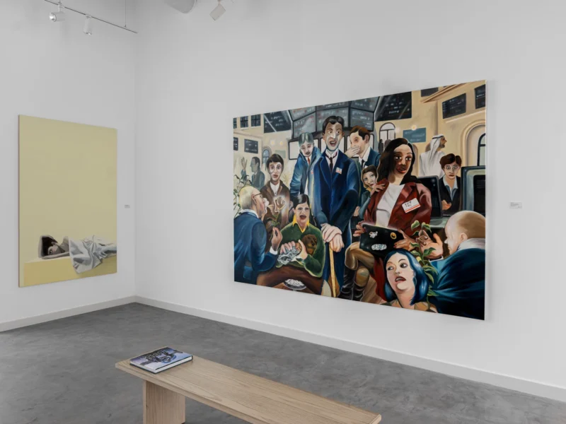 Installation shot from All at Once, @ JD Malat Gallery