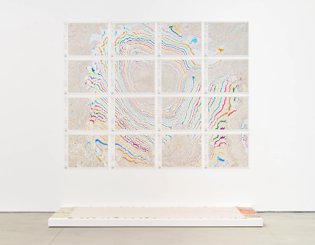 Kathy Prendergast, Falling Awake, 2024