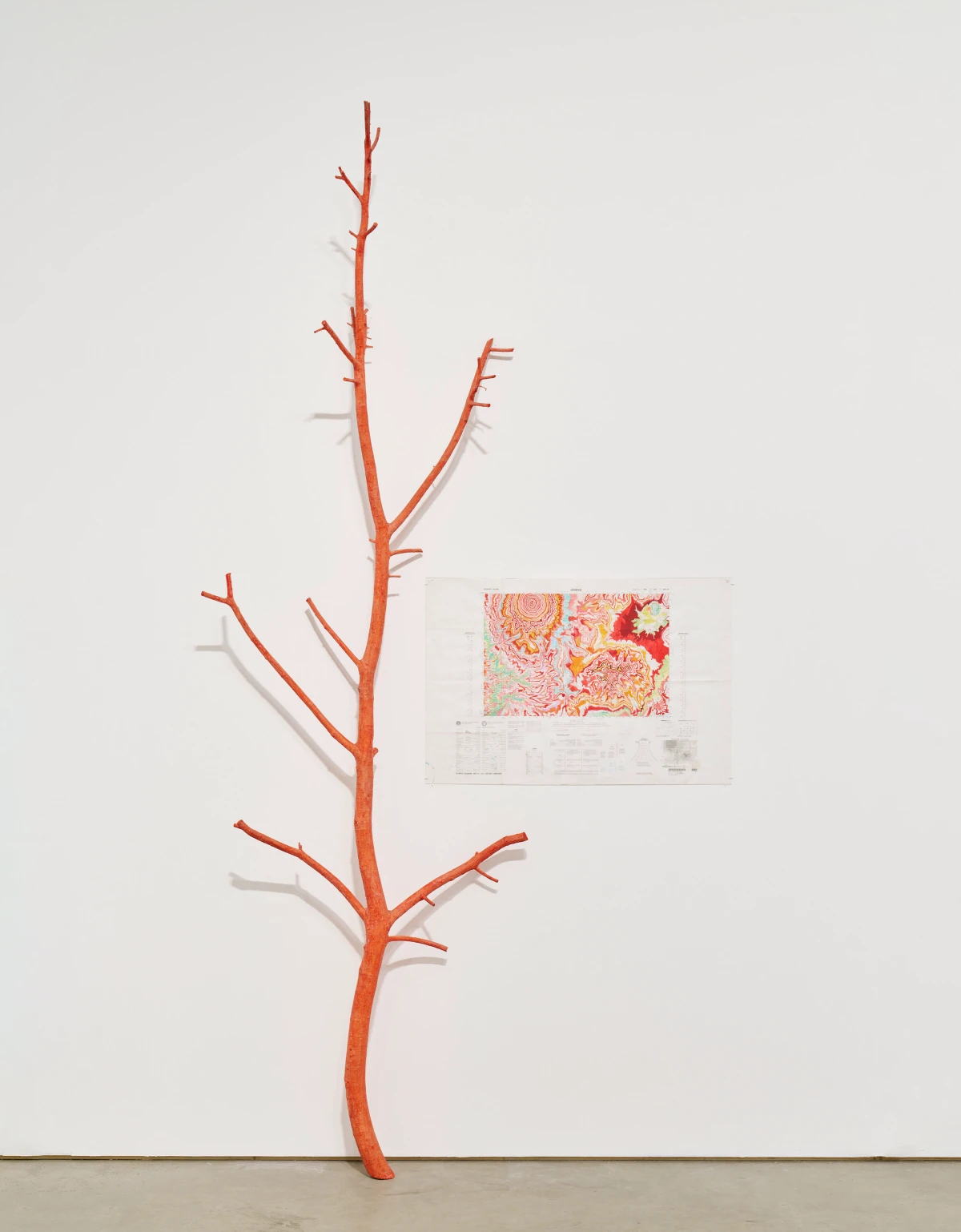 Kathy Prendergast, Red Vein, 2025