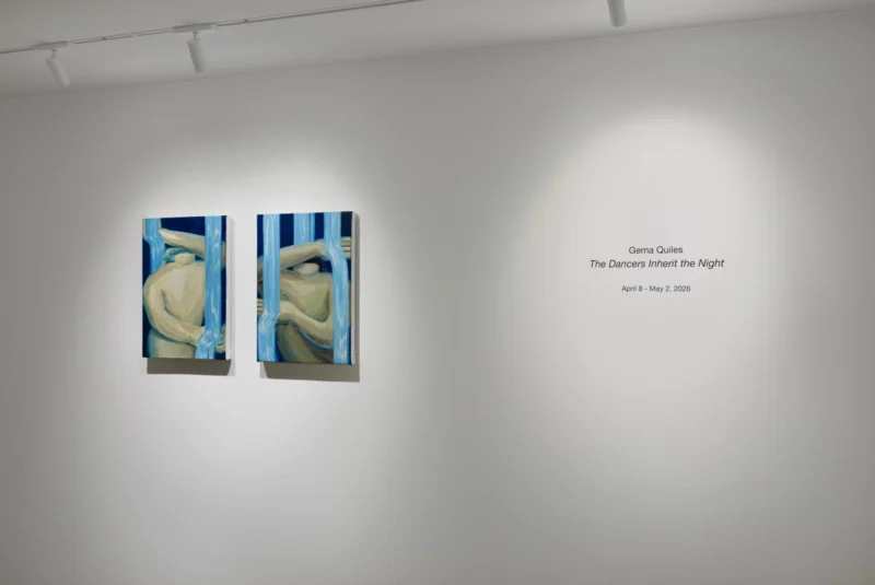 Installation shot from Gema Quiles: The Dancers Inherit the Night, @ LKIF Gallery