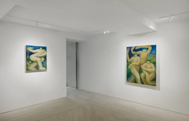 Installation shot from Gema Quiles: The Dancers Inherit the Night, @ LKIF Gallery