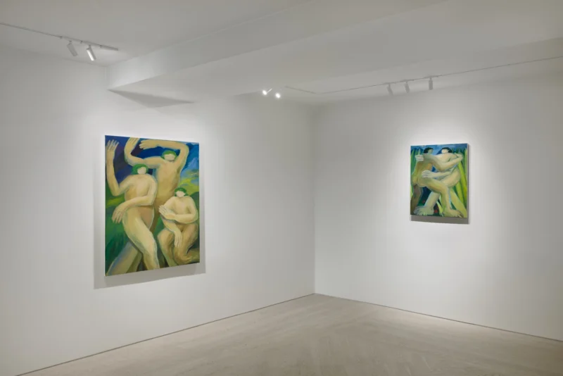 Installation shot from Gema Quiles: The Dancers Inherit the Night, @ LKIF Gallery
