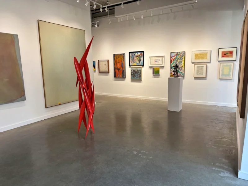 Installation shot from A Tribute to André Emmerich, @ Lincoln Glenn
