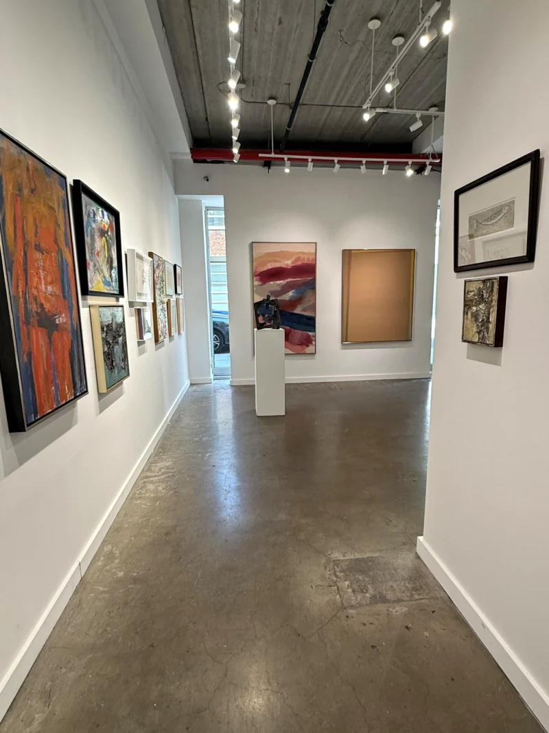 Installation shot from A Tribute to André Emmerich, @ Lincoln Glenn