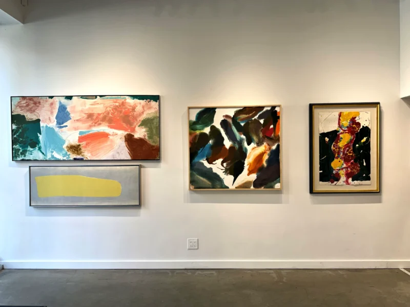 Installation shot from A Tribute to André Emmerich, @ Lincoln Glenn