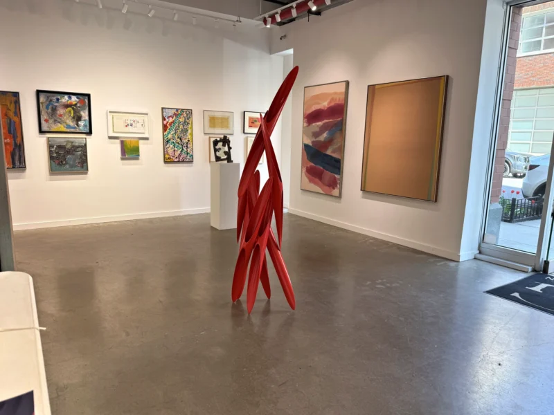 Installation shot from A Tribute to André Emmerich, @ Lincoln Glenn