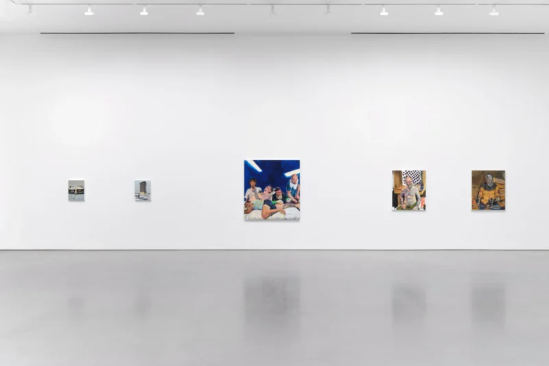 Installation shot from Liu Xiaodong: Host, @ Lisson Gallery