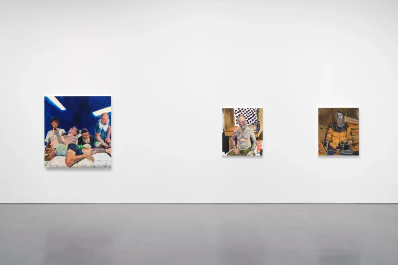 Installation shot from Liu Xiaodong: Host, @ Lisson Gallery
