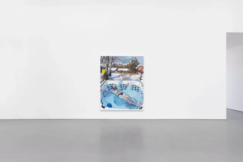 Installation shot from Liu Xiaodong: Host, @ Lisson Gallery