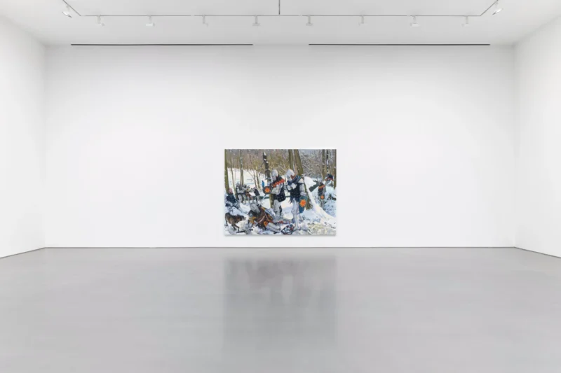 Installation shot from Liu Xiaodong: Host, @ Lisson Gallery