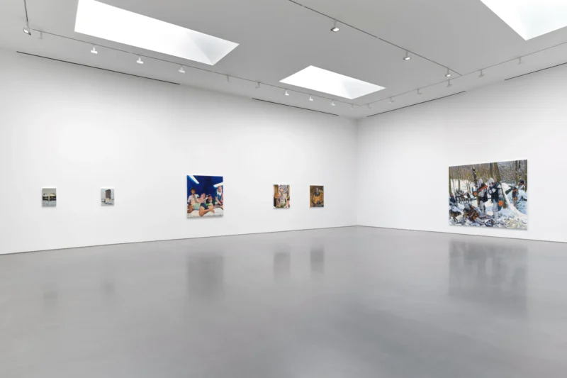 Installation shot from Liu Xiaodong: Host, @ Lisson Gallery