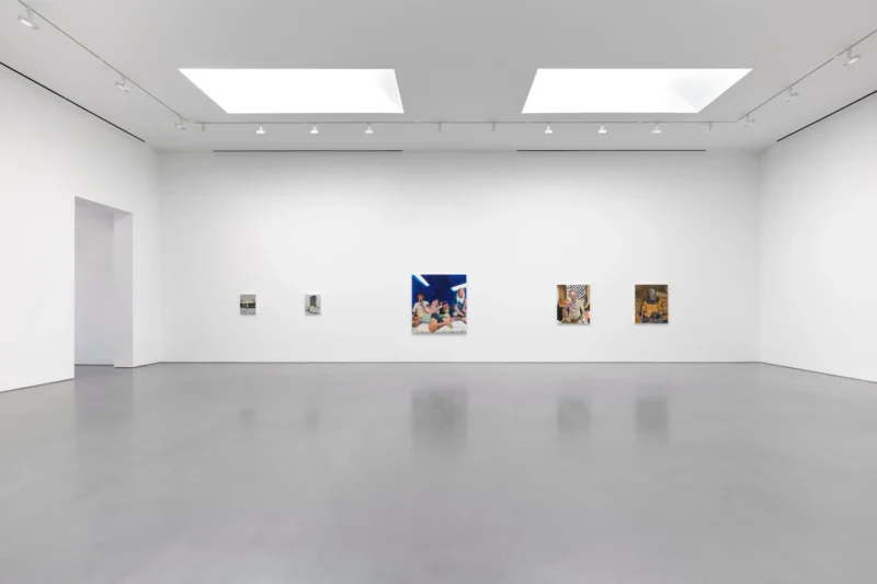 Installation shot from Liu Xiaodong: Host, @ Lisson Gallery