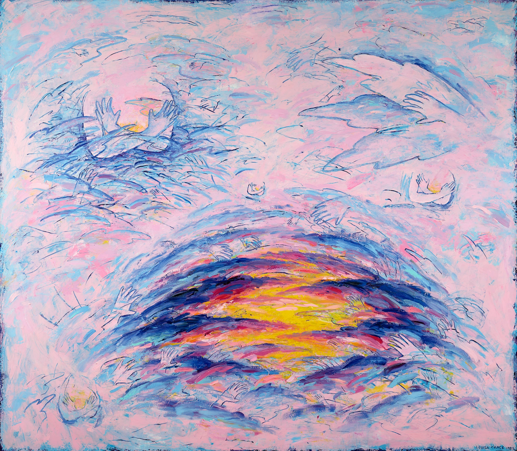 Image for Louisa Chase: The Eighties, at Berry Campbell