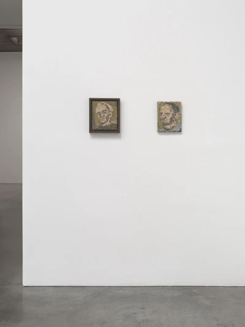 Installation shot from Leon Kossoff, @ Luhring Augustine