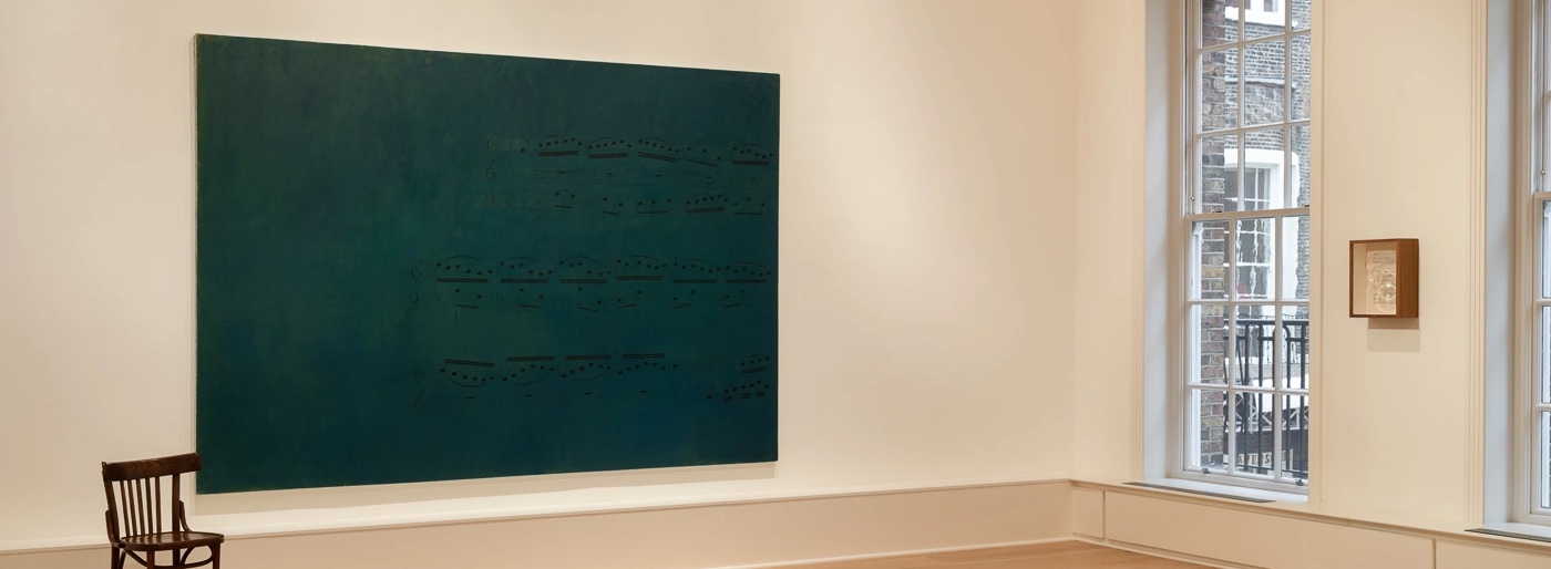 Image for our show of the day, Jannis Kounellis: To the Sound of Pictures, at Luxembourg + Co.