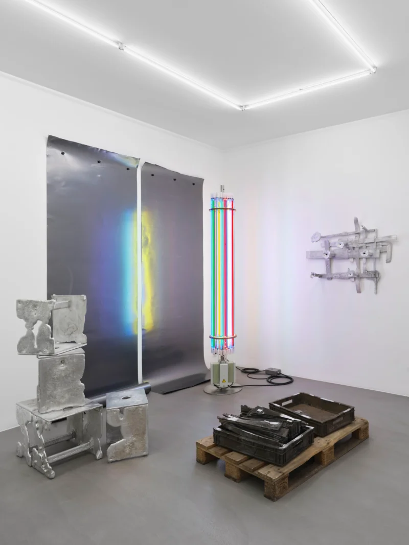 Installation shot from Raphael Hefti, @ Mai 36 Galerie