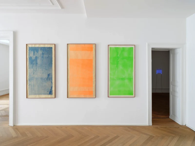 Installation shot from Raphael Hefti, @ Mai 36 Galerie