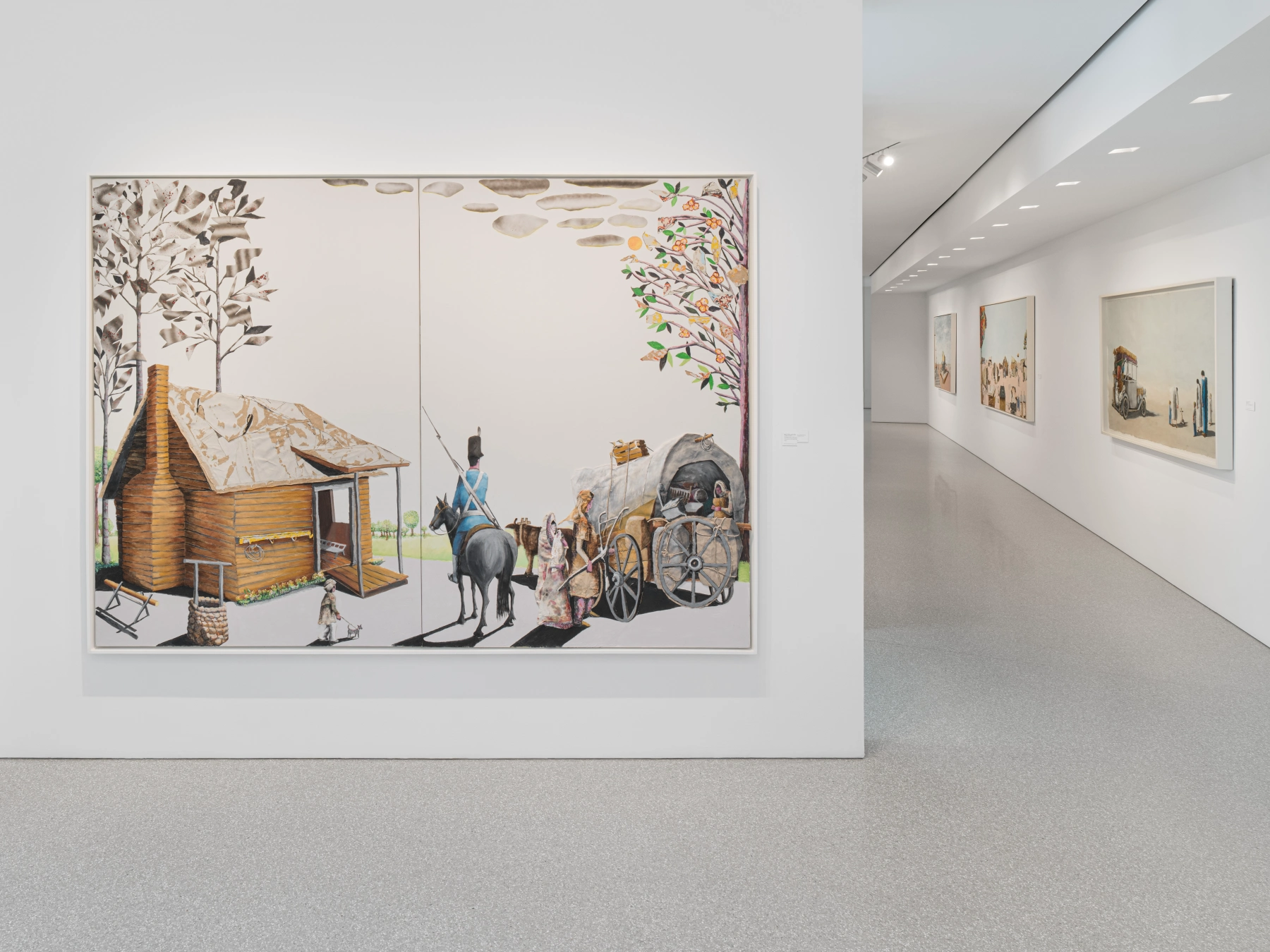 Image for Benny Andrews: Migrants, at Michael Rosenfeld Gallery