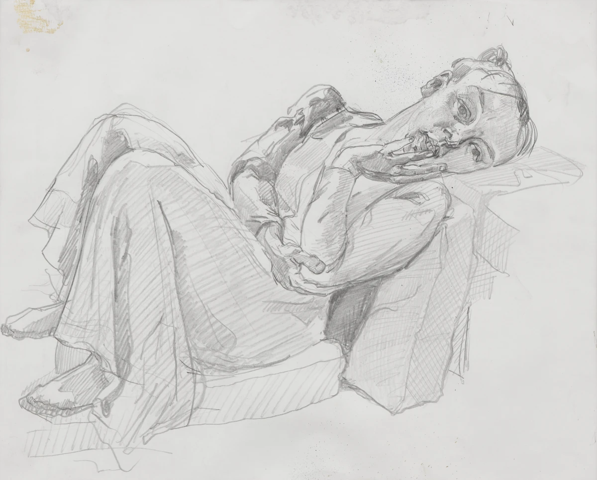 Paula Rego, Study for Embarkation, 1992