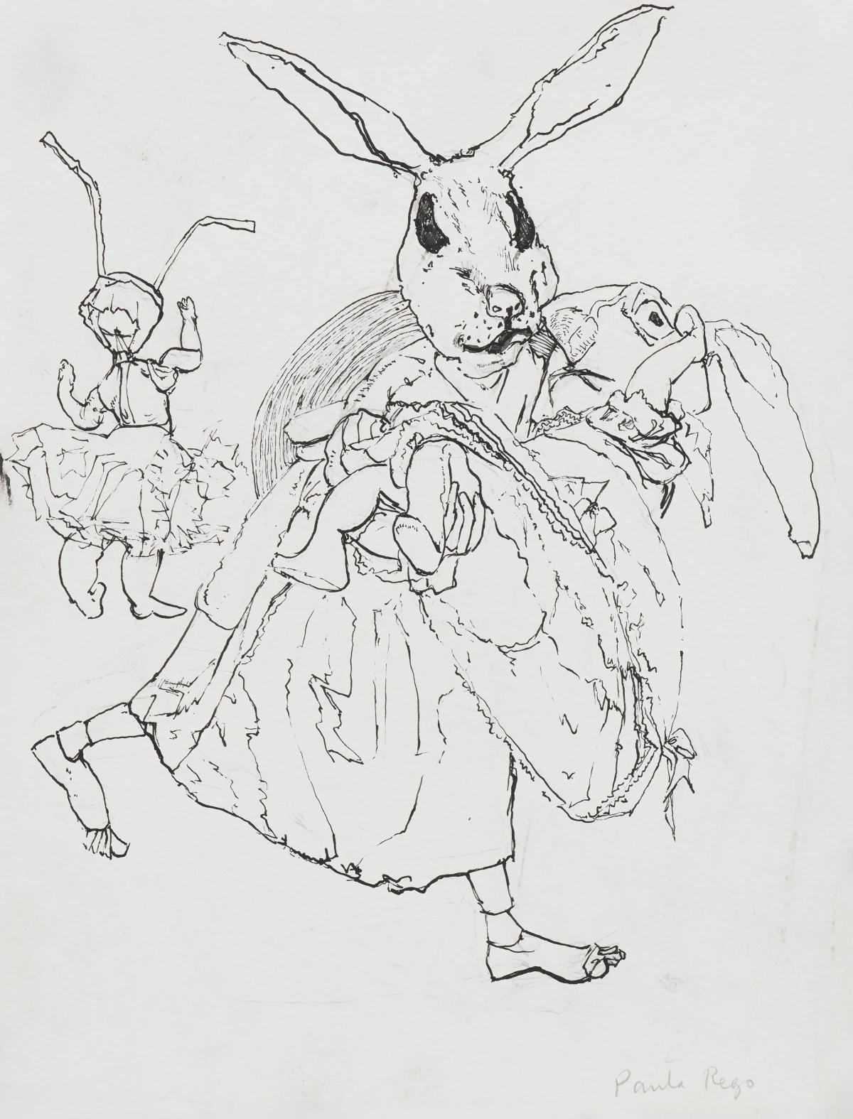 Paula Rego, War Rabbits, 2003