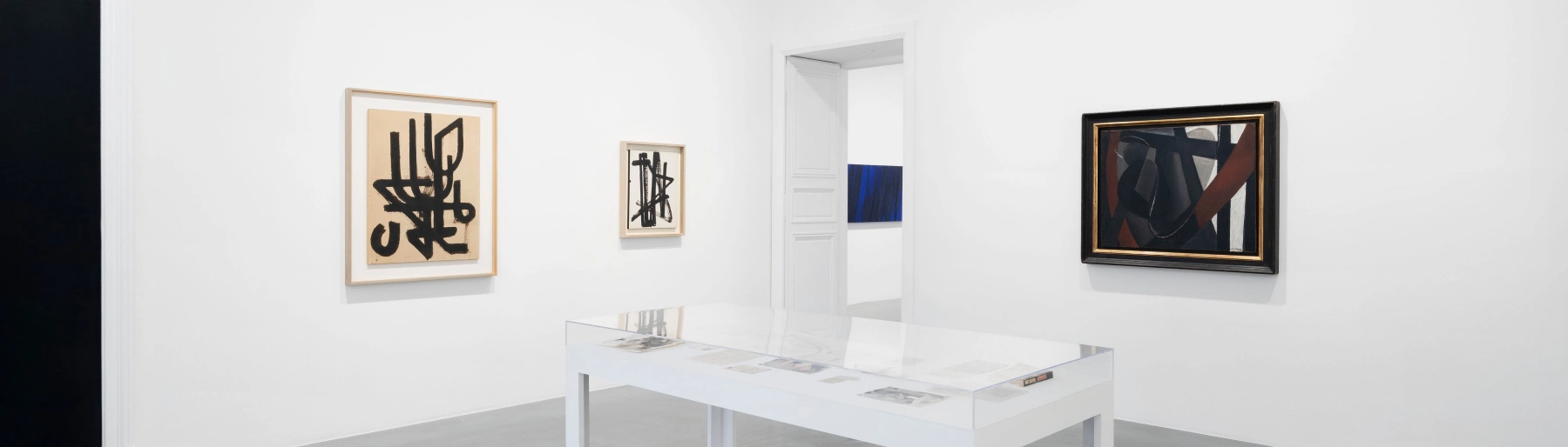 Image for Soulages - Hartung: Elective Affinities at Perrotin Marais