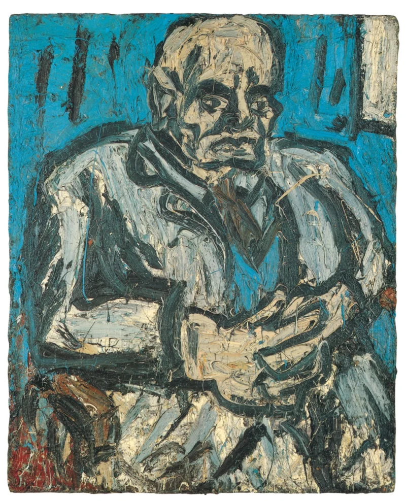 Leon Kossoff, Portrait of Father No. 3, 1972