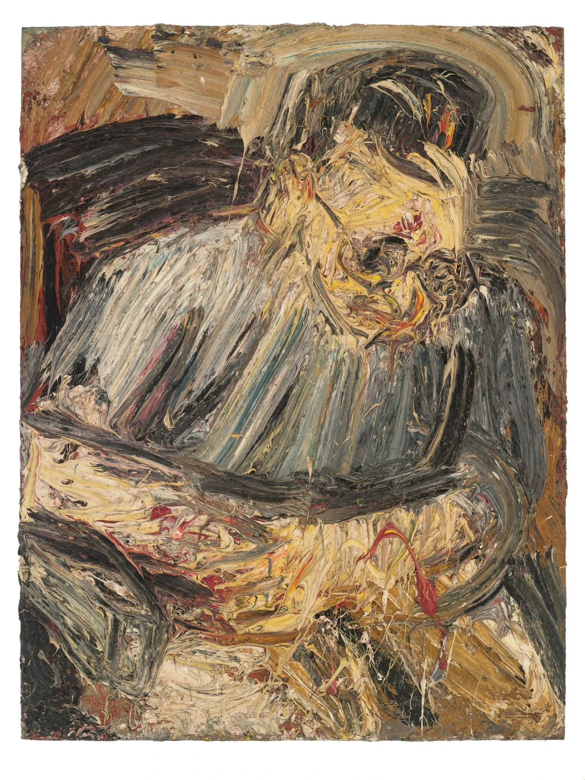 Leon Kossoff, Portrait of Philip No. 1, 1962