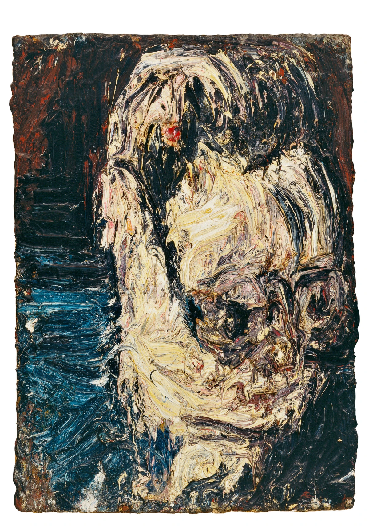 Leon Kossoff, Portrait of Philip, 1962
