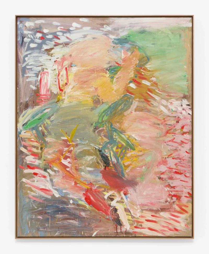 Roy Oxlade, Rose on Chair with Hands Behind Head, 1986