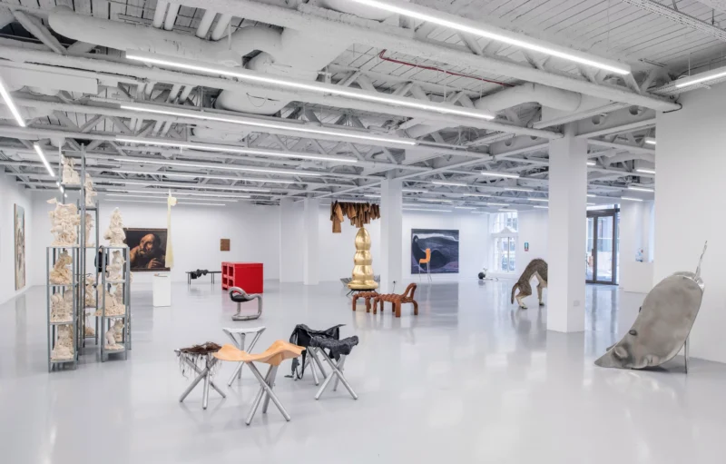 Installation shot from Studio Iron, @ Saatchi Yates