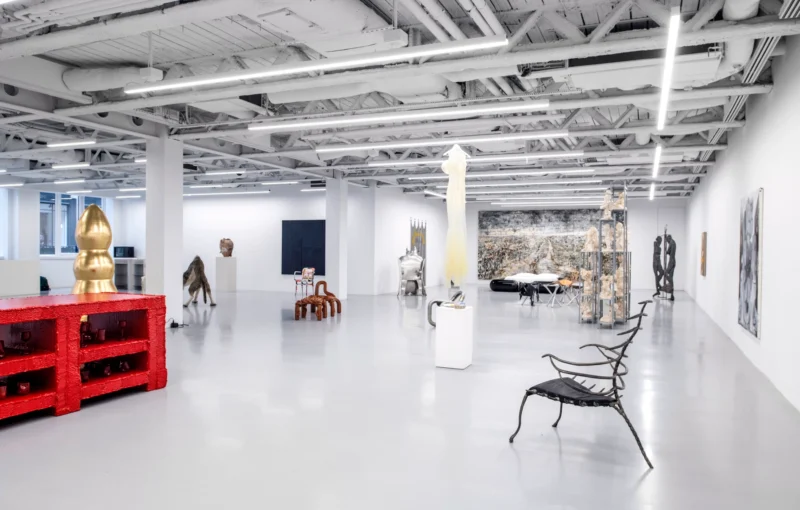 Installation shot from Studio Iron, @ Saatchi Yates