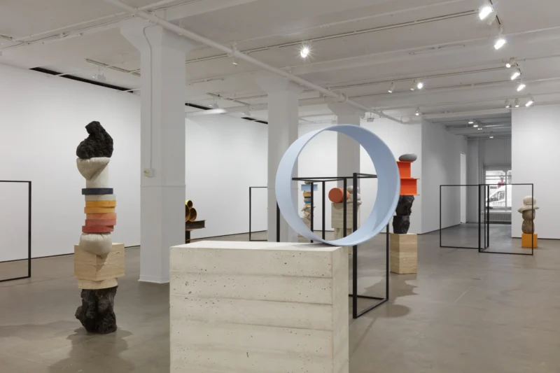 Installation shot from Jose Dávila: The Simple Act of Positioning, @ Sean Kelly Gallery