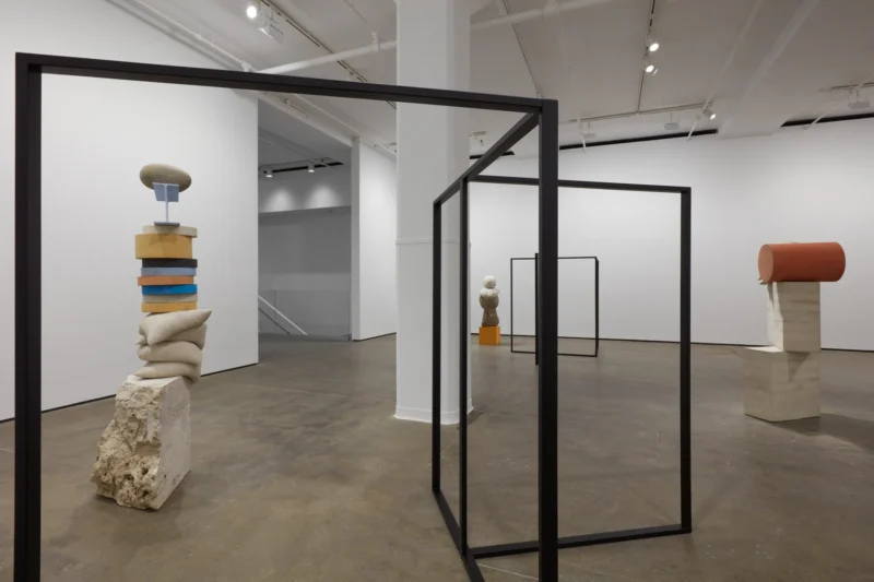 Installation shot from Jose Dávila: The Simple Act of Positioning, @ Sean Kelly Gallery