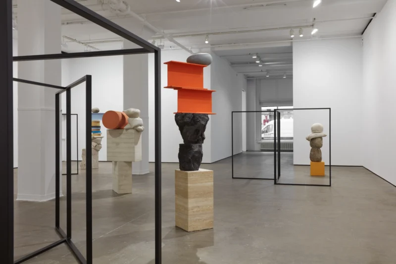 Installation shot from Jose Dávila: The Simple Act of Positioning, @ Sean Kelly Gallery
