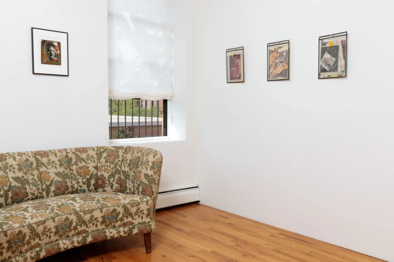 Installation shot from Sas Colby & Keith Smith: Stitching Desire, @ Stellarhighway