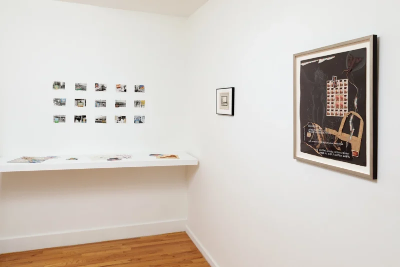 Installation shot from Sas Colby & Keith Smith: Stitching Desire, @ Stellarhighway