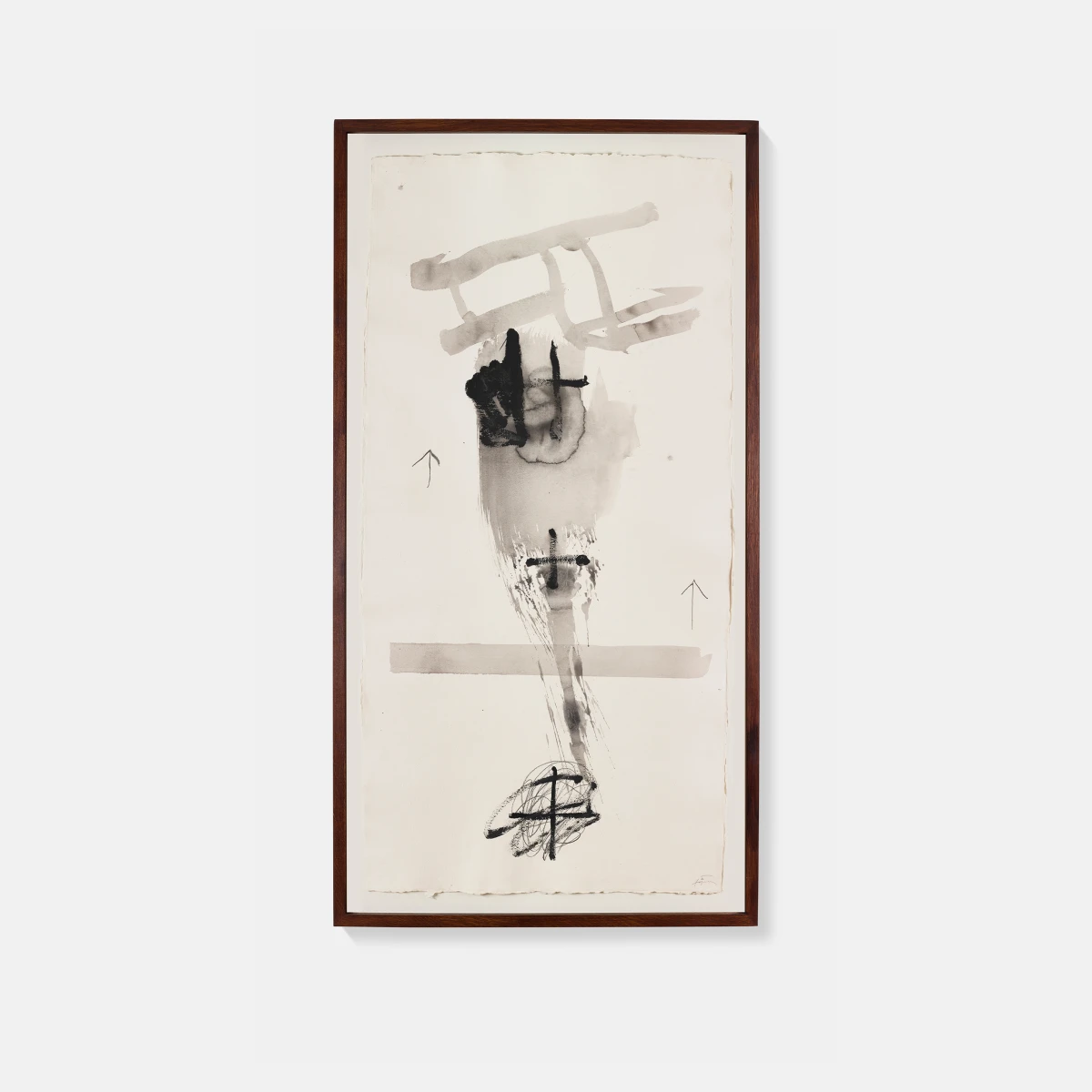 Antoni Tàpies, Paper vertical I 1999 T-7949, 1999