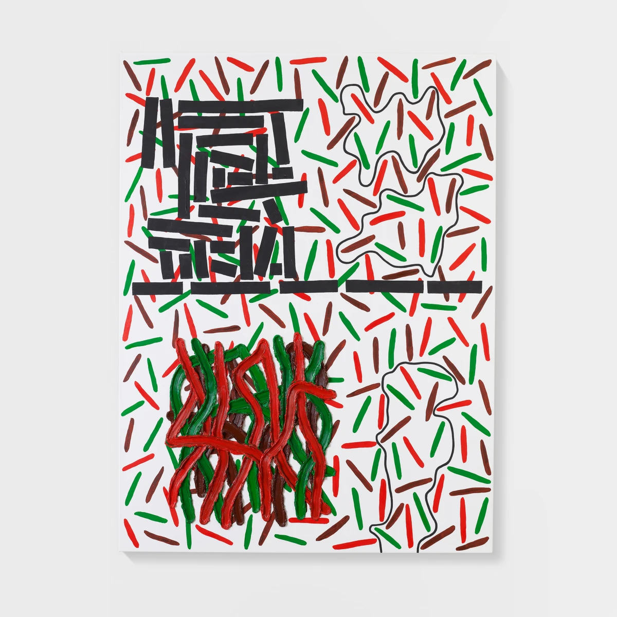 Jonathan Lasker, Reasonable Exclusion, 1997
