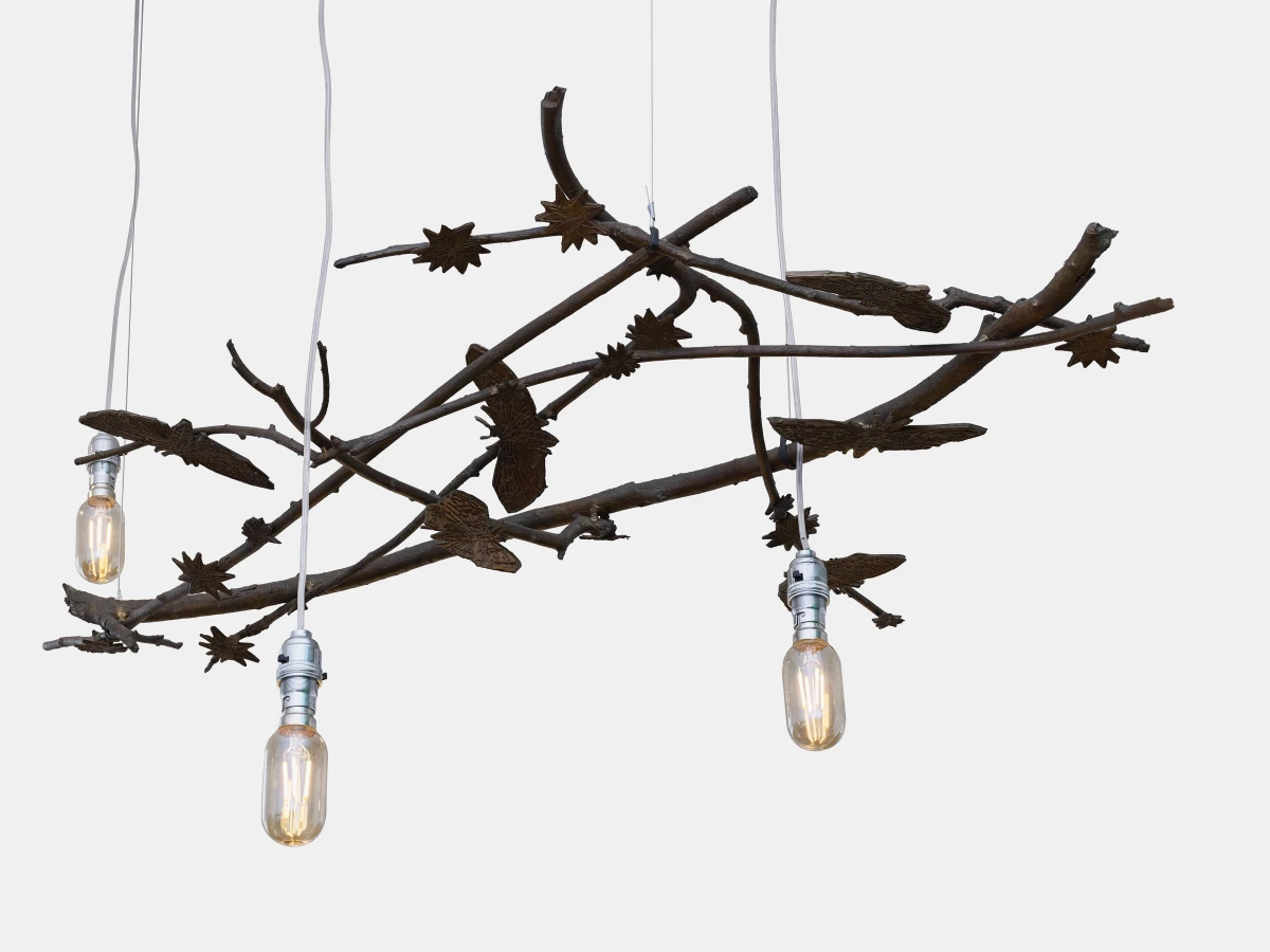 Kiki Smith, Chandelier, Moth & Star, 2006