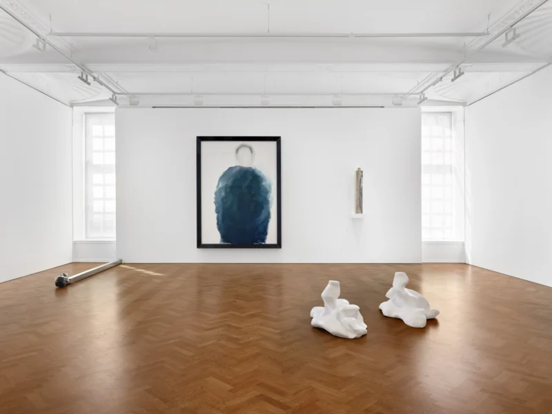 Installation shot from Not Vital: Listening + Looking, @ Thaddaeus Ropac