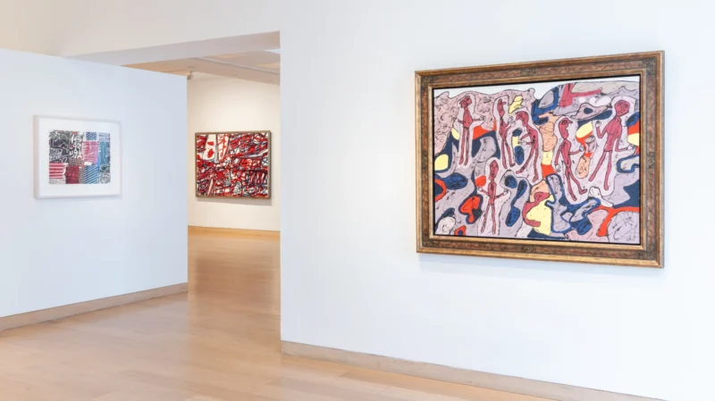 Installation shot from Jean Dubuffet: The Last 10 Years, @ Waddington Custot