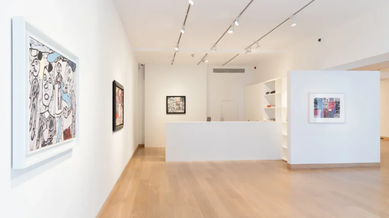 Installation shot from Jean Dubuffet: The Last 10 Years, @ Waddington Custot